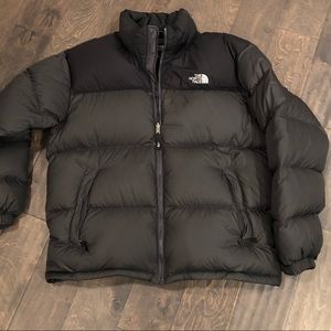 The North Face L goose down coat like NEW!